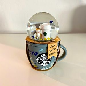 SOLD!!! Starbucks Area Limited Tokyo, Japan Snow Globe Espresso Mug